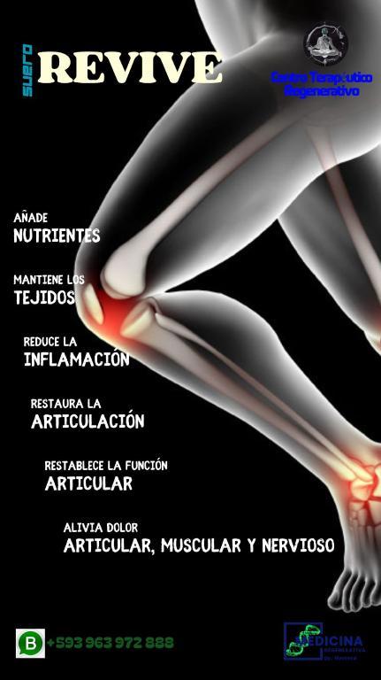 VISCOSUPLEMENTACIÓN / PLASMA RICO EN FACTORES DE CRECIMIENTO en Riobamba - Imagen 2