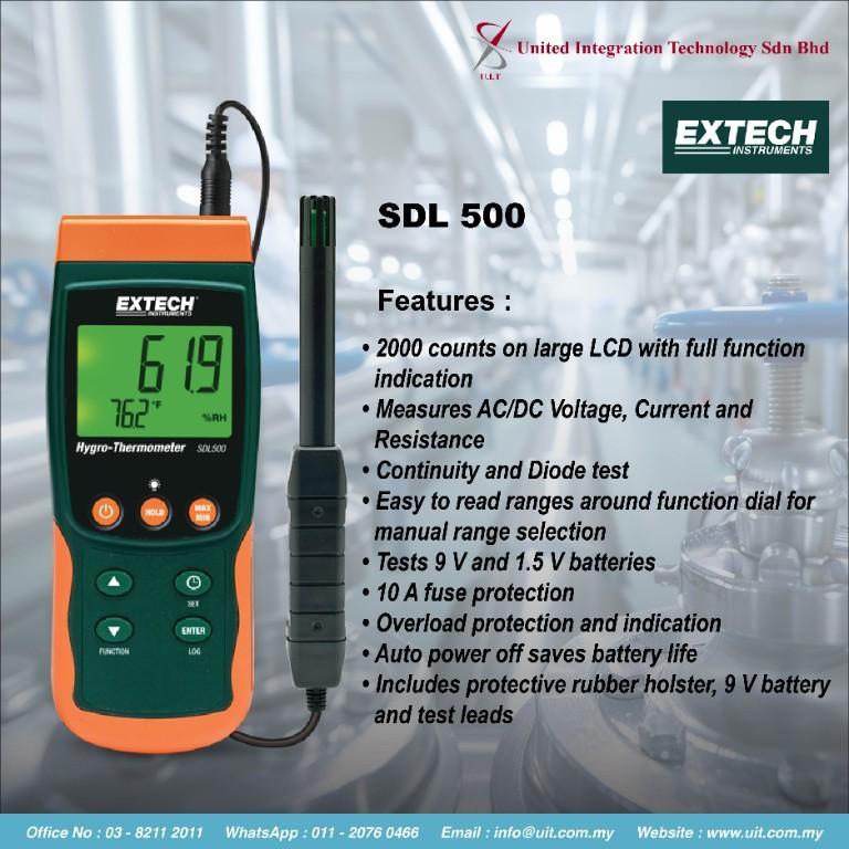 Extech SDL500 Dependable Precision with Intelligent Design in Kajang - Image 1