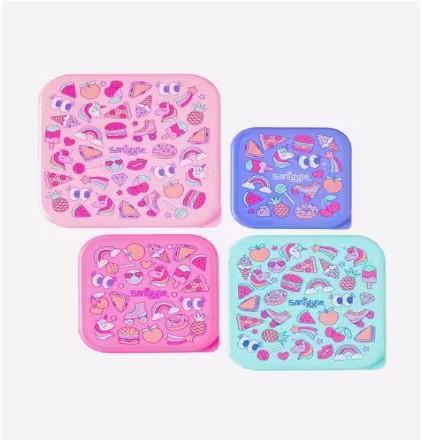 Pack of 4 Snack N Stack Containers in Mumbai - Image 2