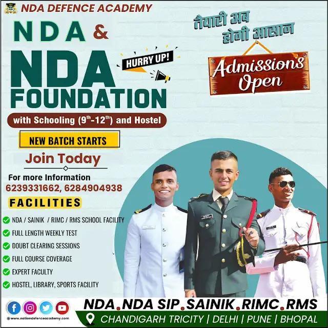 NDA 1 Year Foundation Program In Pune in India - Image 1