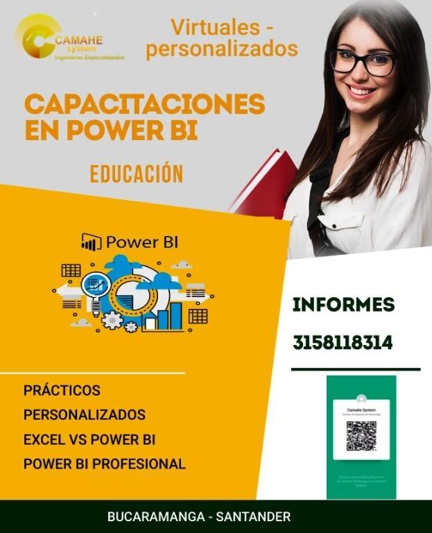 POWER BI CURSOS-CAPACITACIONES en Colombia - Imagen 2