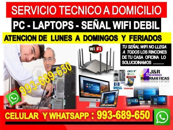 SERVICIO TÉCNICO DE INTERNET PCS LAPTOPS CABLEADOS en Perú - Imagen 1