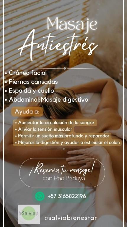 MASAJES PROFESIONALES ANTIESTRES TERAPEUTICOS en Envigado - Imagen 1