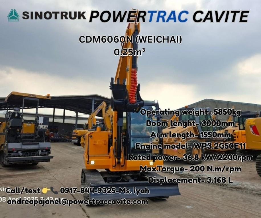 LONKING CDM6060N CRAWLER EXCAVATOR - 0.25m³ in Malabon - Image 2