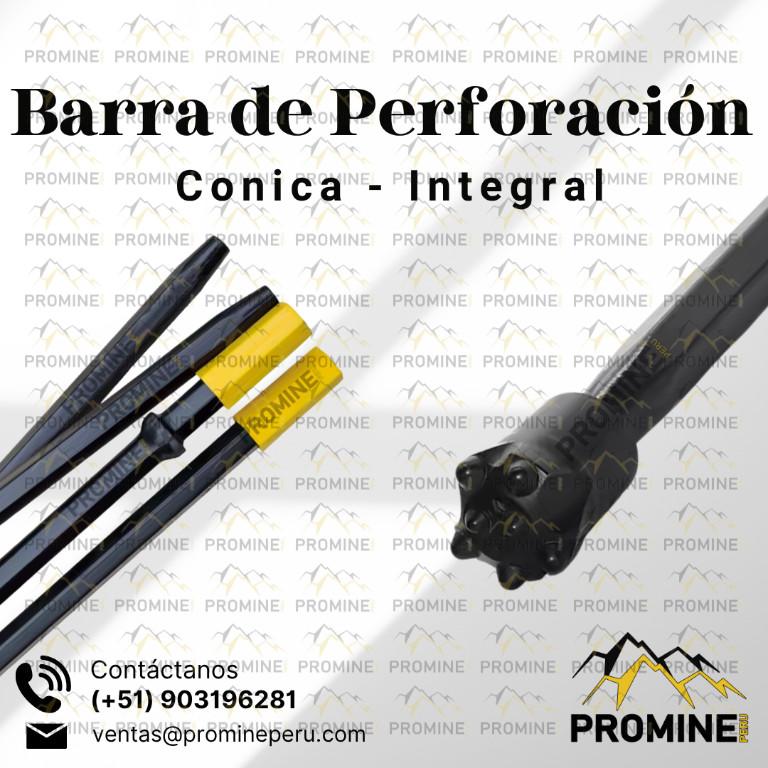 BARRAS DE PERFORACIÓN RESISTENTES PARA TRABAJOS MINEROS EN ROCA en Perú - Imagen 1