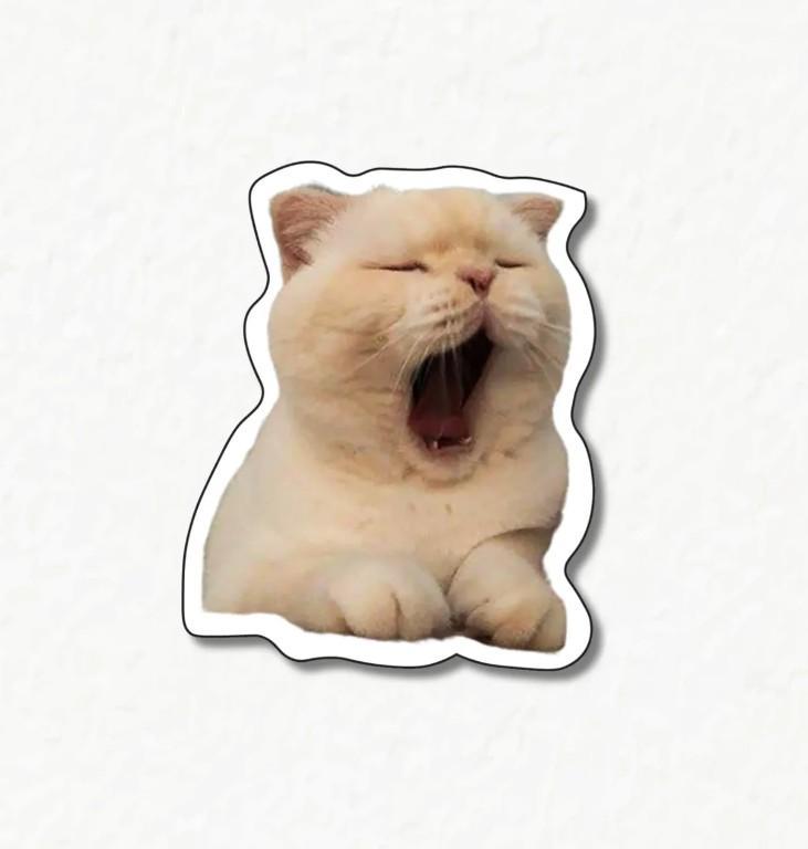 Introducing The Yawnpocalypse Sticker by StickerNStreets in India - Image 1
