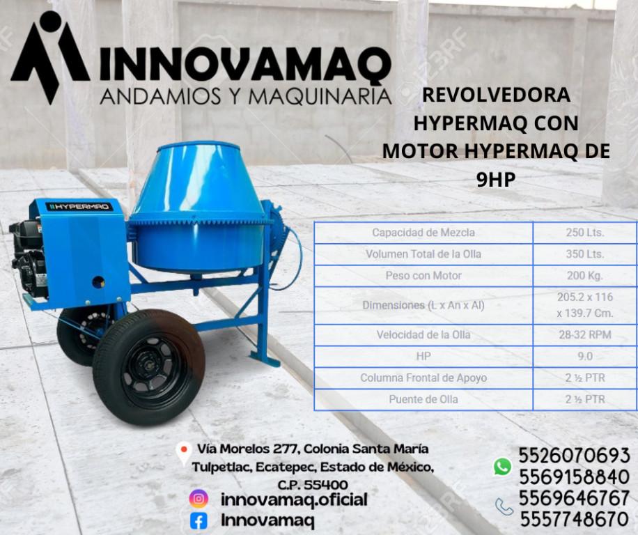 Revolvedora Hypermaq 1 Saco – Precio Directo y Entrega Inmediata en Zacatecas - Imagen 1