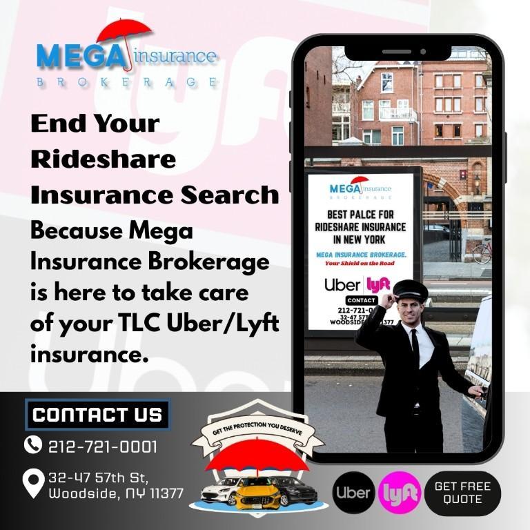 End Your TLC Rideshare Insurance Search. in New York - Image 1