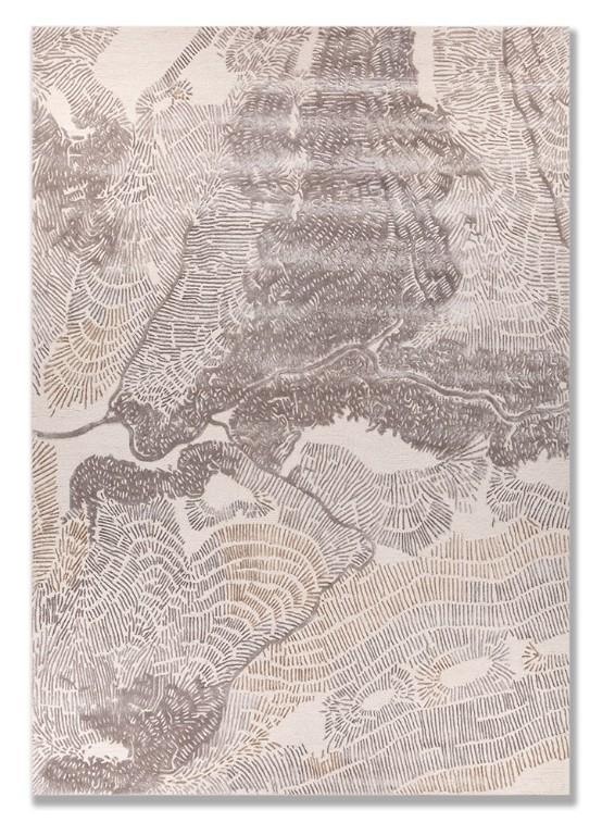 Abstract Area Rug 9x12 in India - Image 1