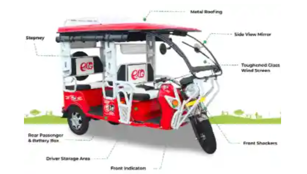 E Rickshaw on Road Price in India - Image 1