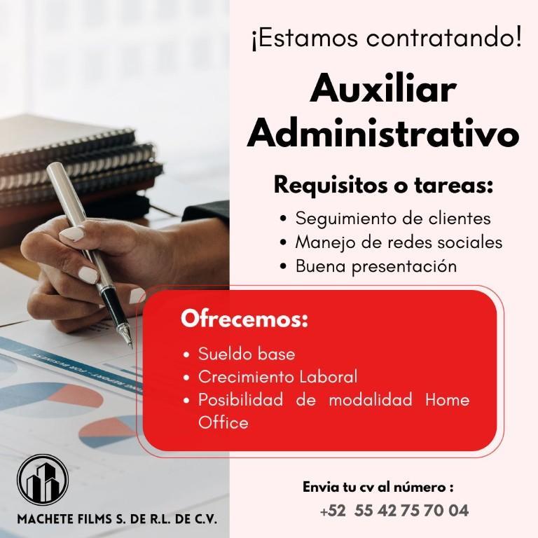 Asistente Administrativo en México - Imagen 1