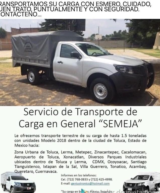 Transporte de Carga en General en Metepec - Imagen 2