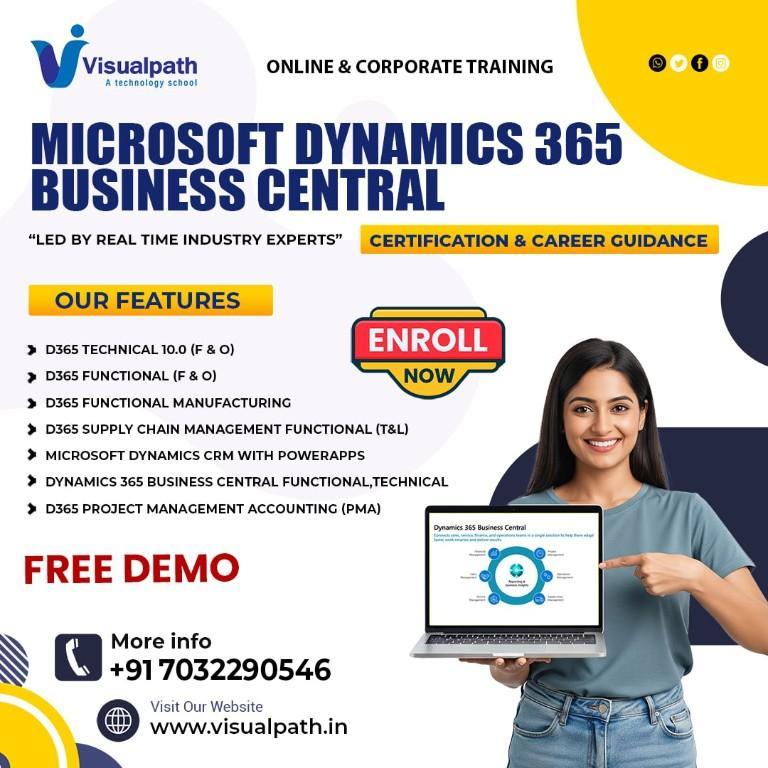 Master Microsoft D365 | Job-Ready Training & Live Projects in RT Nagar - Image 1