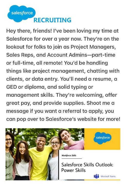 Remote work from home at Salesforce in Akron - Image 3