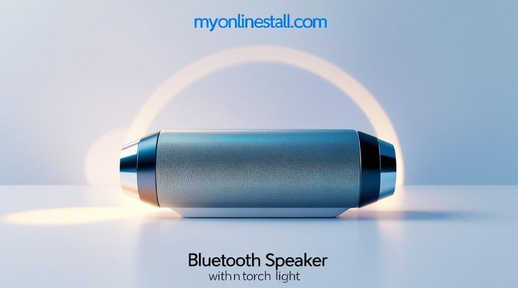 Smart Bluetooth Speaker With Torch Light in India - Image 2