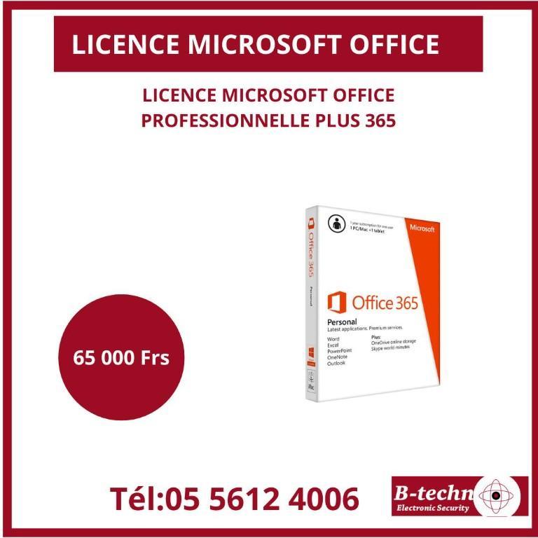 LICENCE MICROSOFT OFFICE PROFESSIONNELLE à Abidjan - Photo 4
