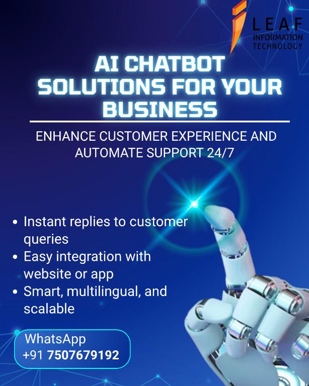 AI Chatbot Development Services – Automate Customer Support for in Mumbai - Image 1