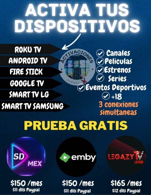 LA MEJOR PROGRAMACIÓN PARA SU SMART TV en Chihuahua - Imagen 1