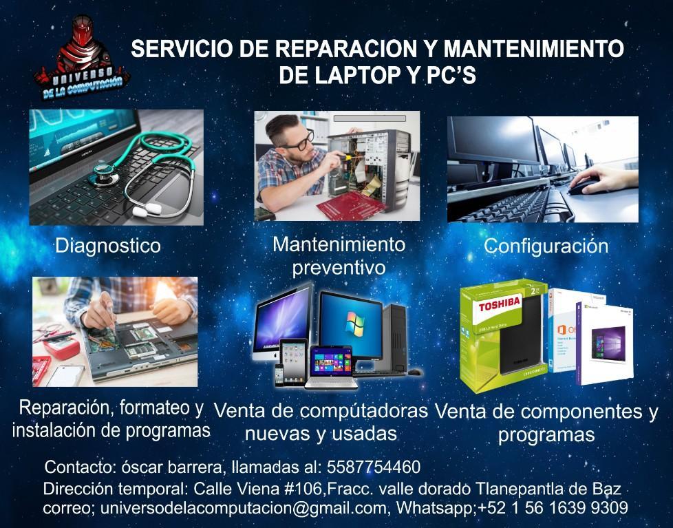 SERVICIO DE REPARACION DE COMPUTADORAS en La Colmena - Imagen 1