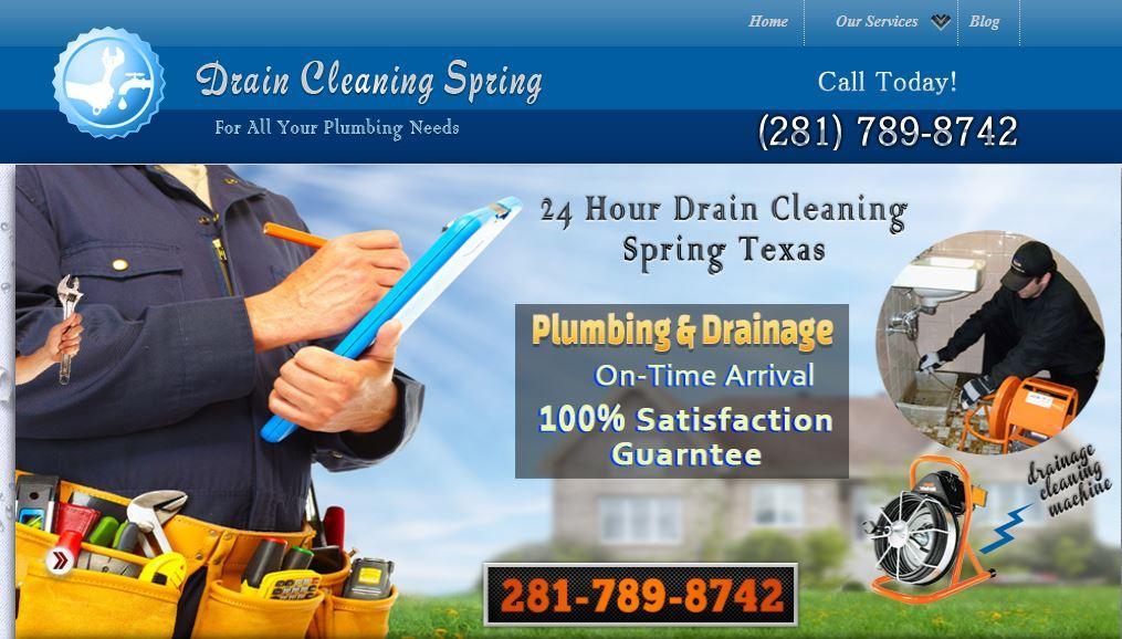 Drain Cleaning Spring in Spring - Image 1