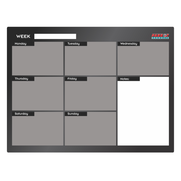 Cast Acrylic Weekly Planner (600 x 450mm) - R 699.99 in Randburg - Image 1