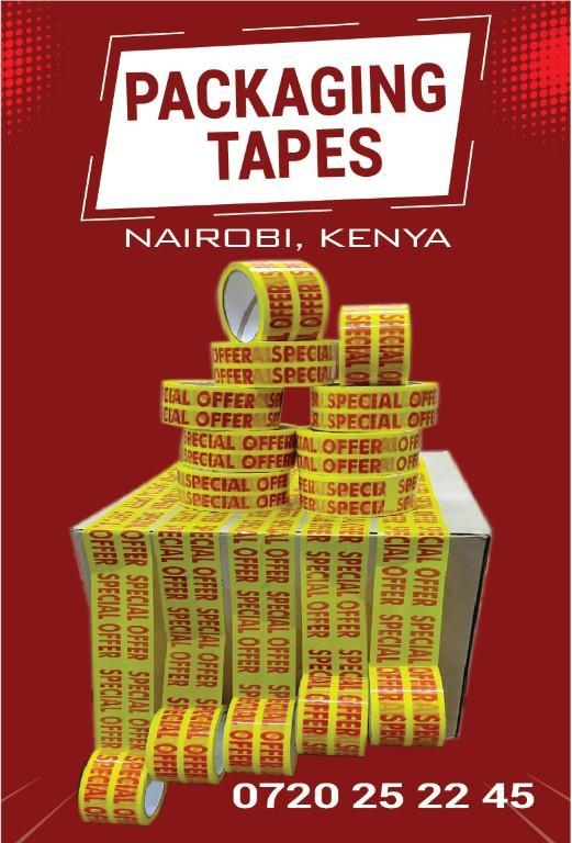 Custom Packing Tape Water-Activated in Kenya - Image 1