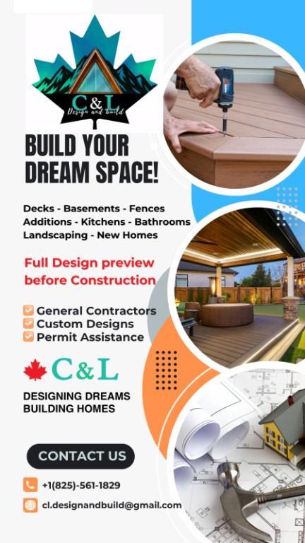 CONSTRUCTION AND RENOVATIONS FOR CUSTOM DESIGN in Calgary - Image 1