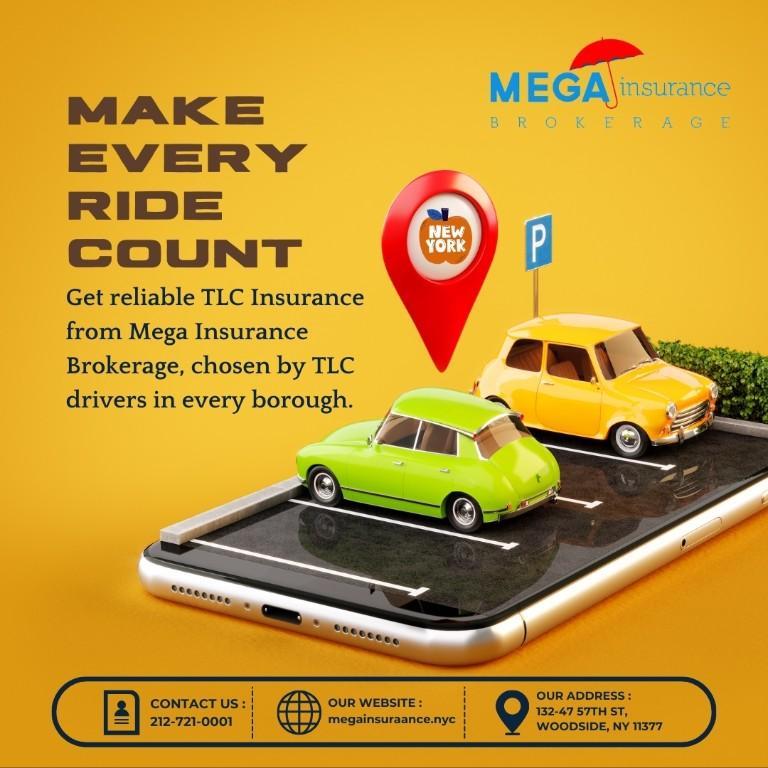 Make Every Ride Count... Get reliable TLC Insurance from Mega in New York - Image 1