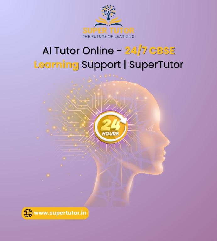 AI Tutor Online - 24/7 CBSE Learning Support | SuperTutor in Vadodara - Image 1