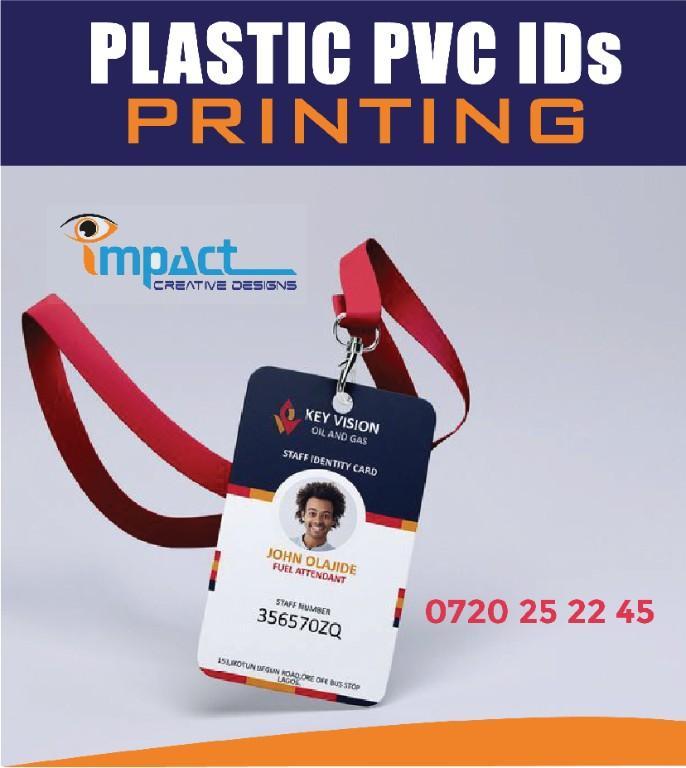 Custom Plastic Company ID Cards – Fast & Professional ID … in Kenya - Image 1