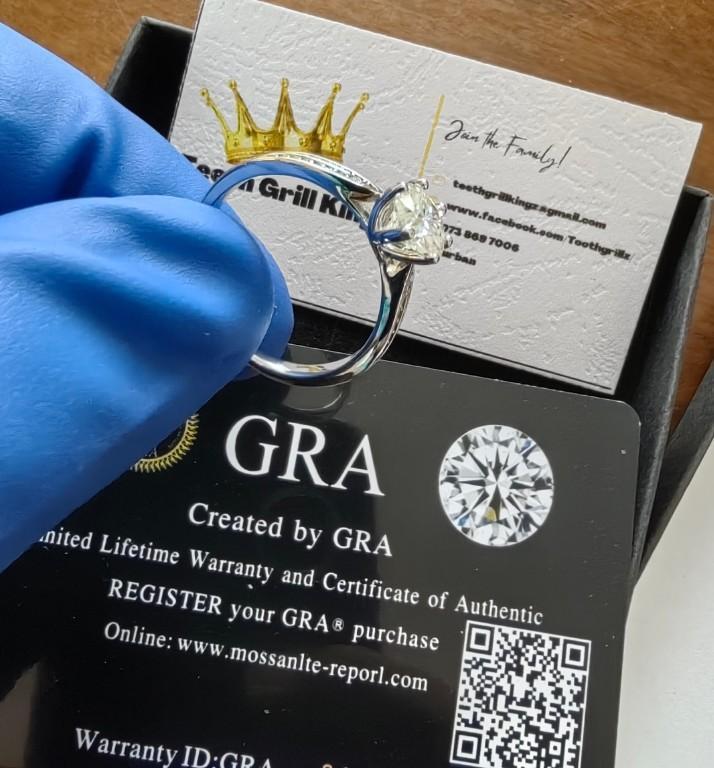 1CT Moissanite Diamond Rings in Durban - Image 1