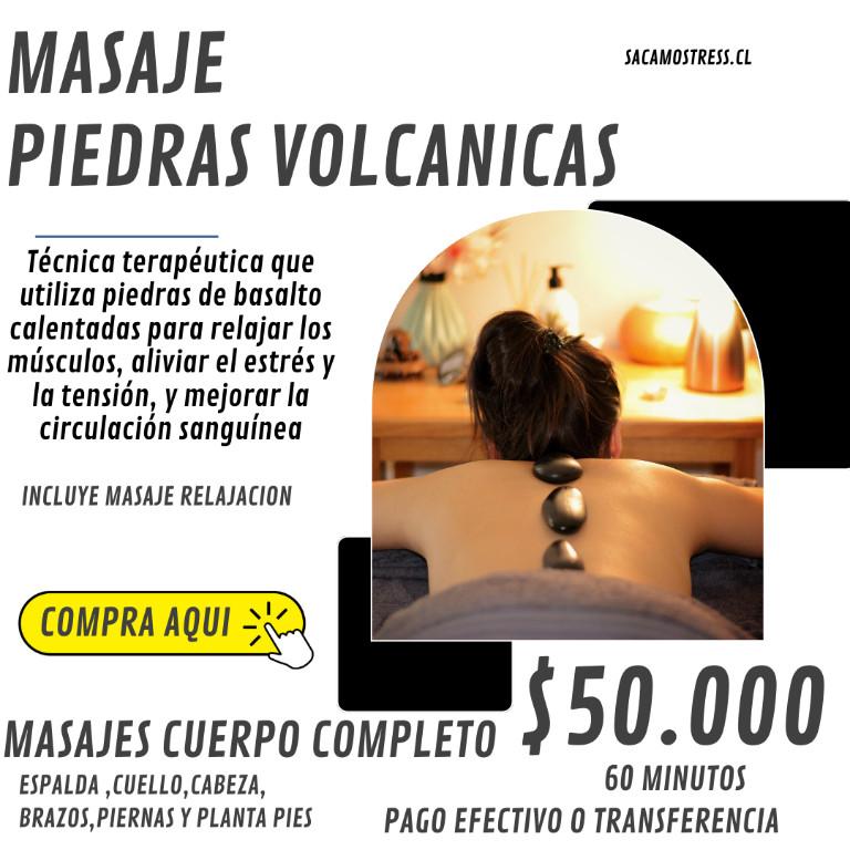 MASAJES PIEDRAS CALIENTES SACAMOSTRESS LAS CONDES en Providencia - Imagen 1
