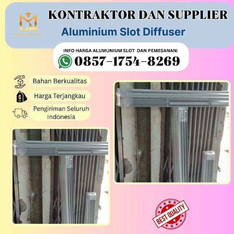 Aluminium Slot Diffuser – Desain Ramping, Sirkulasi Udara Merata in Indonesia - Image 2