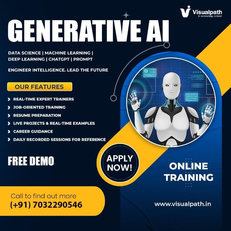 GenAI Course in Hyderabad | Generative AI Online Training in Koramangala - Image 1