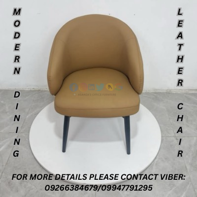 MODERN DINING LEATHER CHAIR in Santa Maria - Image 4