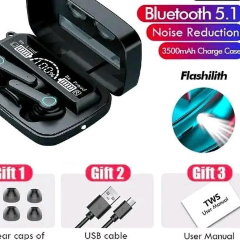 M19 Ultrapods TWS Wireless Earbuds – LED Display, Type-C Fast in Mohali - Image 2