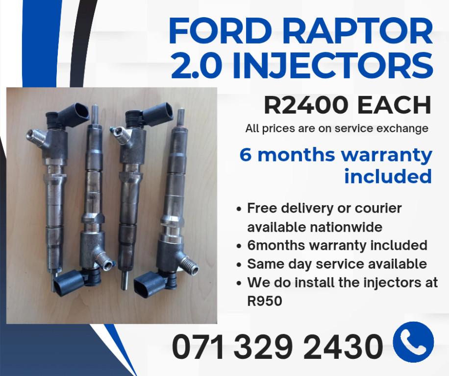 FORD RAPTOR 2.0 INJECTORS FOR SALE in Soweto - Image 1