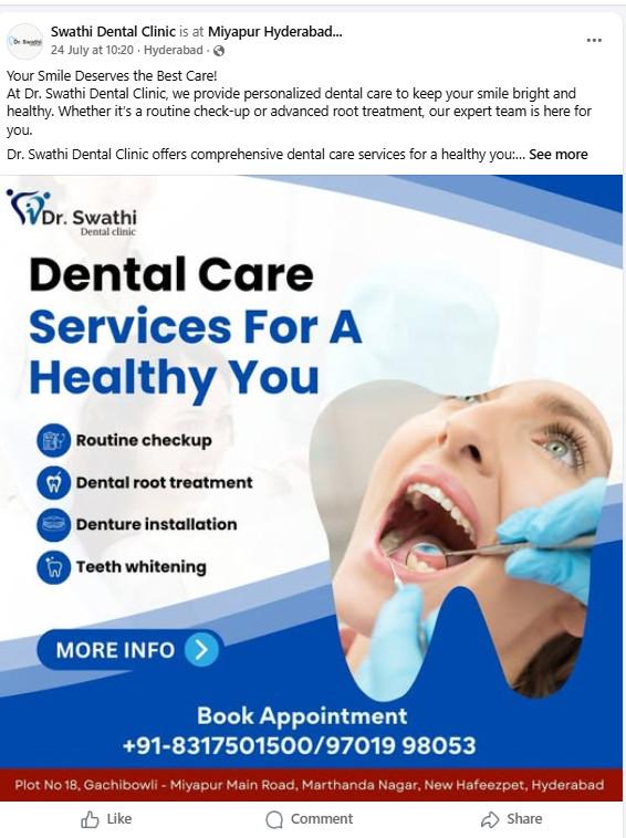 BEST DENTAL CARE IN HYDERABAD in Madīnagud - Image 1