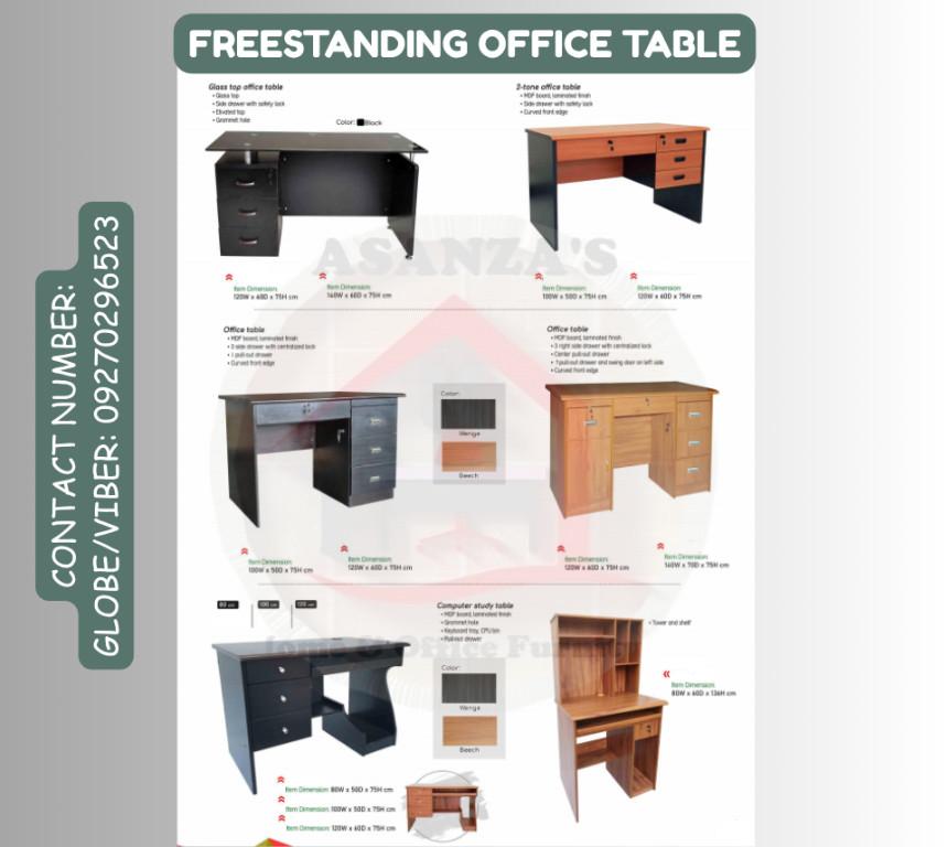 OFFICE TABLE/FREESTANDING OFFICE TABLE in Philippines - Image 4