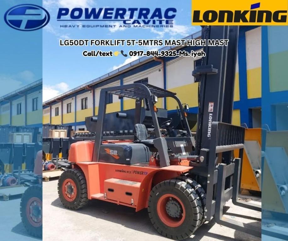 BRANDNEW LONKING LG50DT FORKLIFT 50 tons- in Malabon - Image 1
