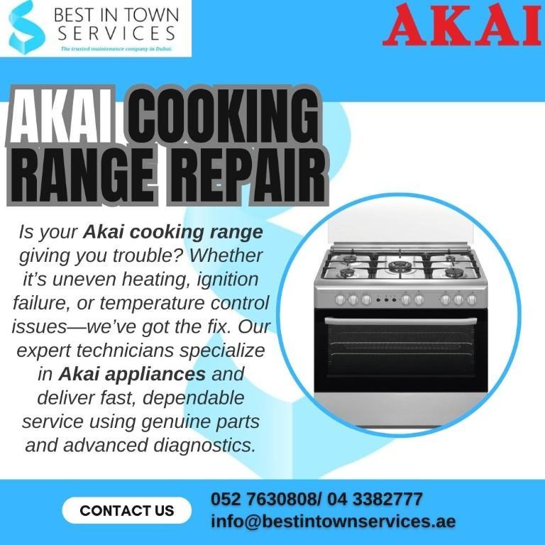 Perfect Akai Cooking Range Repairs! in Dubai - Image 1