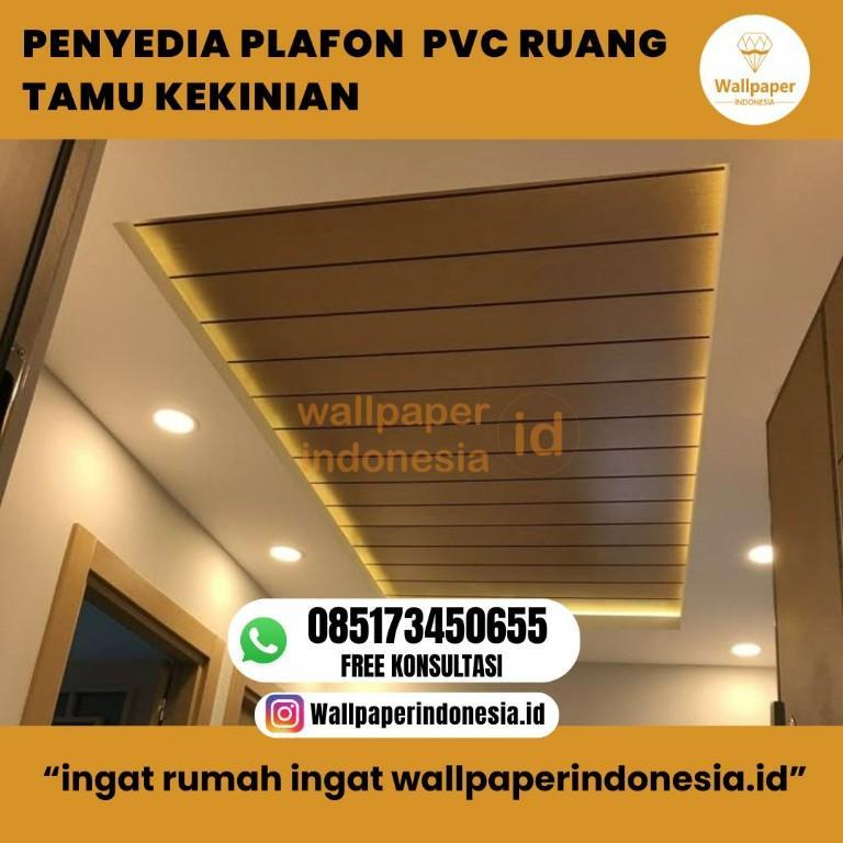 PENYEDIA PLAFON PVC RUANG TAMU KEKINIAN in Indonesia - Image 1