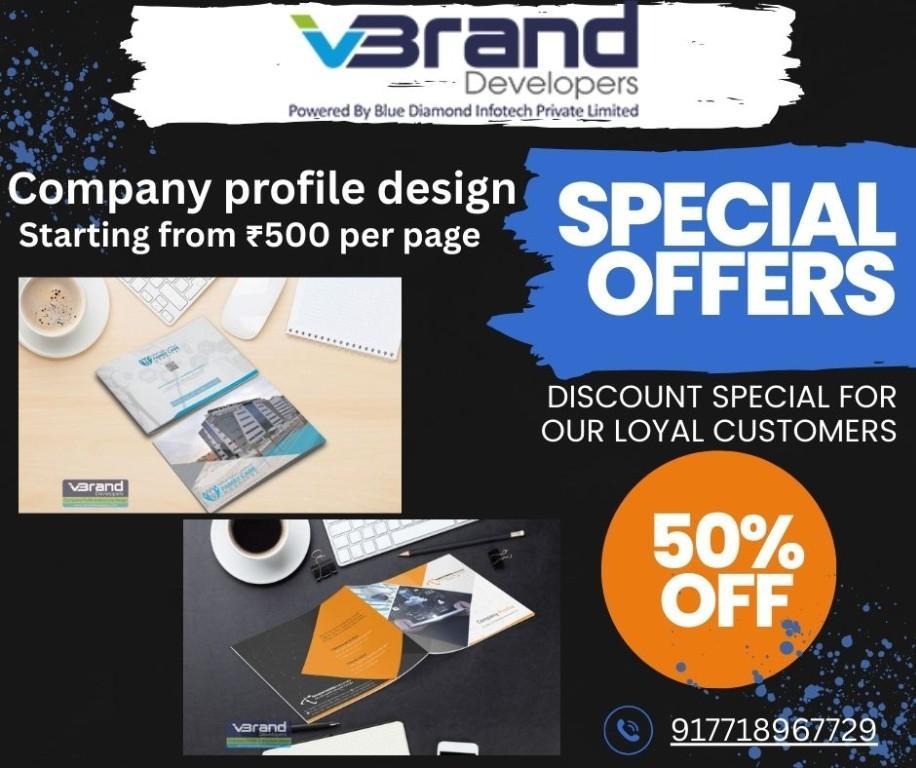 Creative Company Profile Design That Builds Brand Trust in Dhārāvi - Image 1