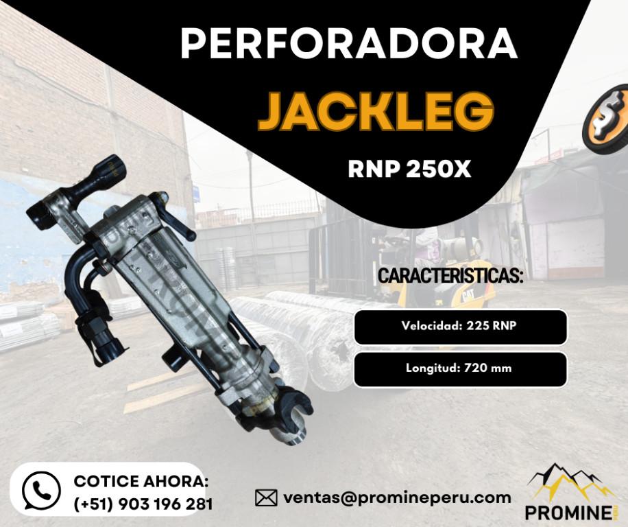 PERFORADORA JACKLEG RNP 250 X – POTENCIA Y RENDIMIENTO SUPERIOR en Perú - Imagen 1
