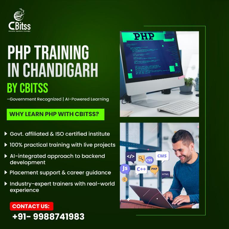 PHP Training in Chandigarh Build Dynamic Web Development Skills in Chandigarh - Image 1