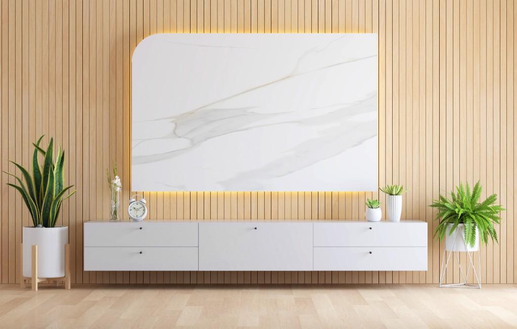 Tv Unit at Customized size At Angel Decorators in Chennai - Image 5