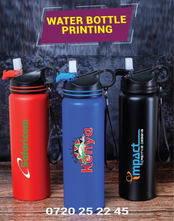 Custom Printed Water Bottle in Kenya - Image 1