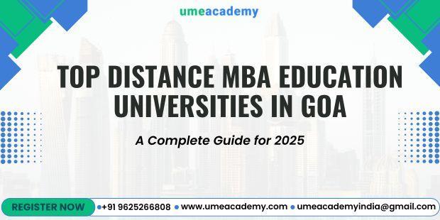Universities for Distance MBA in Goa in Panaji - Image 1