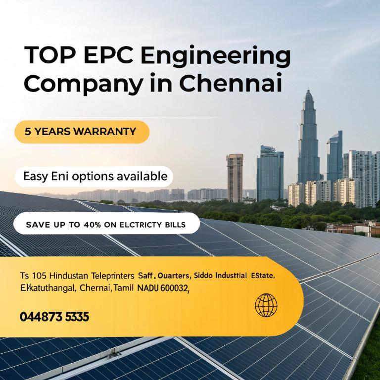 Leading Solar EPC Company | Solar Engineering Solutions in Chennai - Image 1