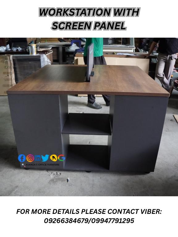 WORKSTATION WITH SCREEN PANEL in Philippines - Image 3